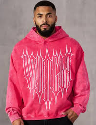 Hoodie Youngla  Revenge Rosa